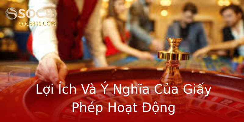 Lợi Ích Và Ý Nghĩa Của Giấy Phép Hoạt Động Lợi Ích Và Ý Nghĩa Của Giấy Phép Hoạt Động